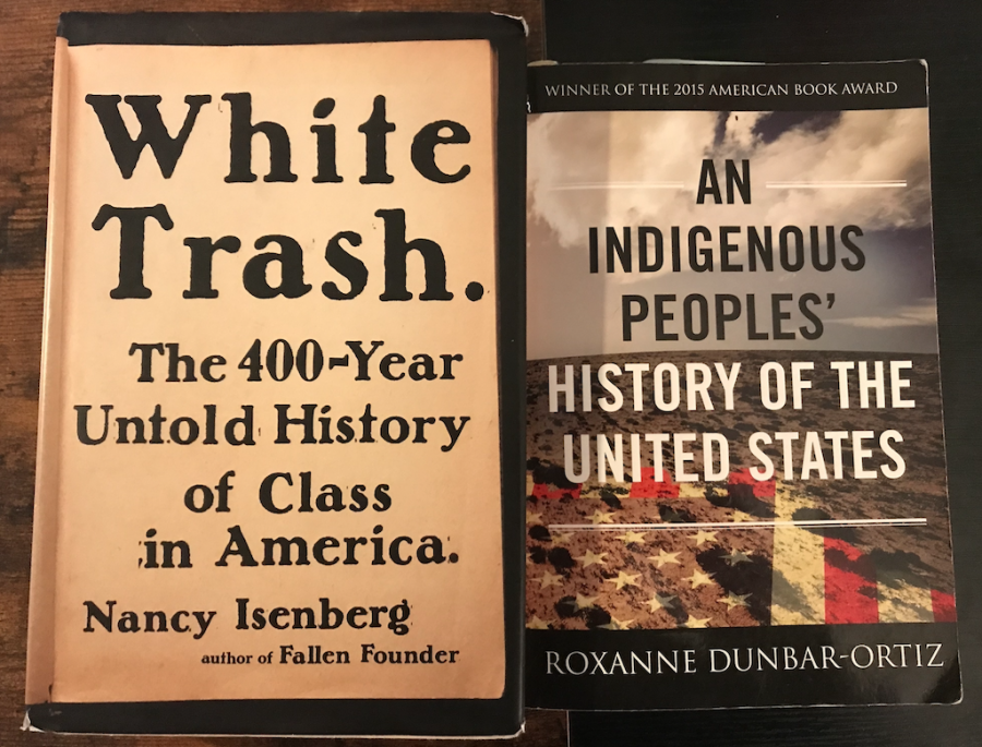 The History department has incorporated new texts in their curriculum, such as Nancy Isenbergs White Trash and Roxanne Dunbar-Ortizs An Indigenous Peoples History of the United States in an effort to teach diverse perspectives. 